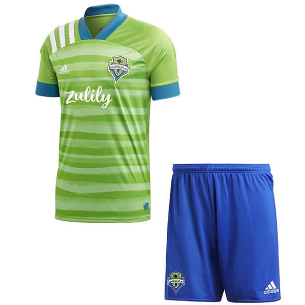 Trikot Seattle Sounders Heim Kinder 2020-21 Grün Fussballtrikots Günstig